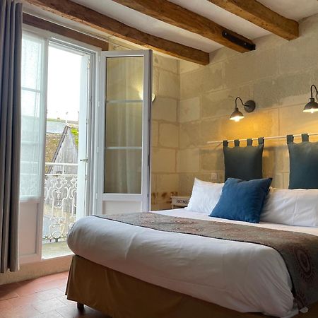 Logis Auberge Le Colombien - Hotel Et Restaurant Villandry Exteriör bild