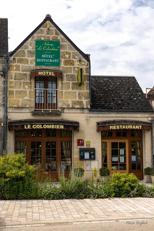 Logis Auberge Le Colombien - Hotel Et Restaurant Villandry Exteriör bild