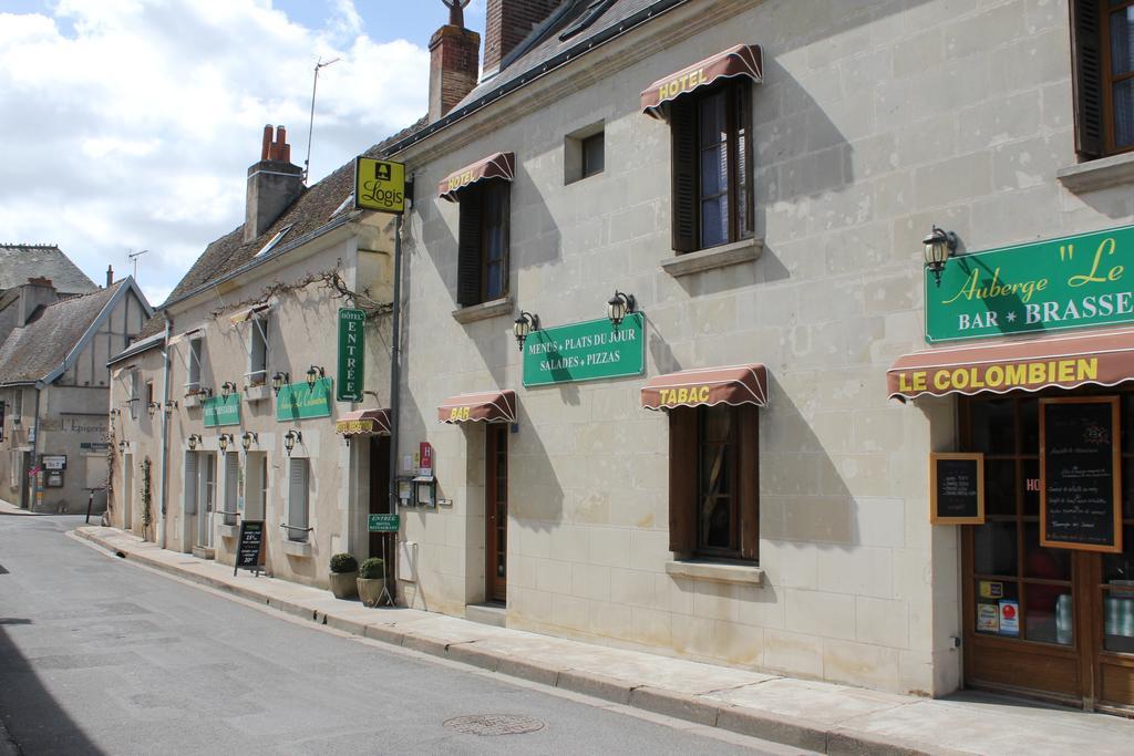 Logis Auberge Le Colombien - Hotel Et Restaurant Villandry Exteriör bild